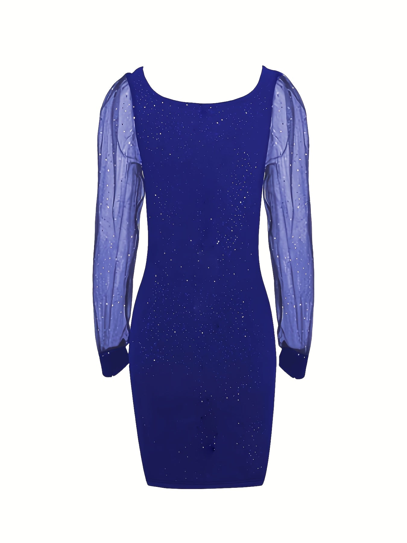 Long Sleeve Sequin Bodycon Midi Dress for Elegant Evenings