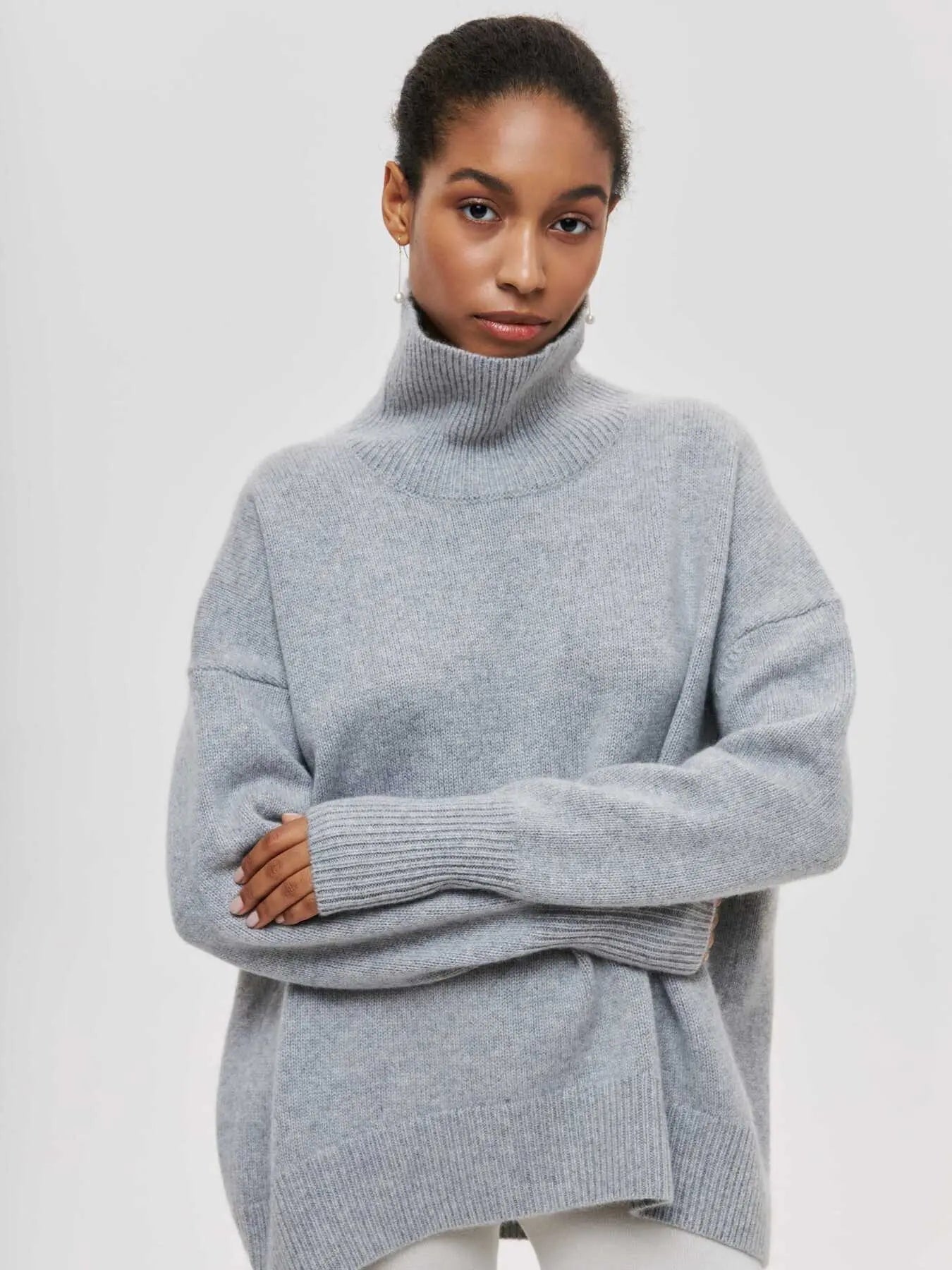 Women’s Oversized Turtleneck Sweater
