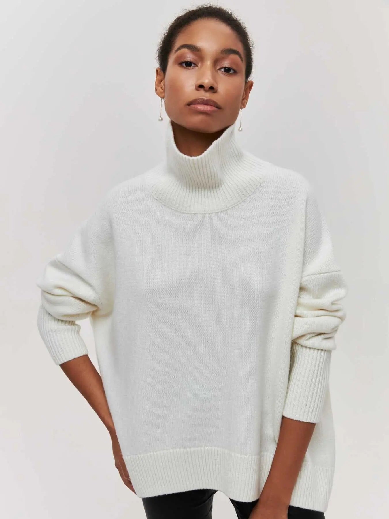 Women’s Oversized Turtleneck Sweater