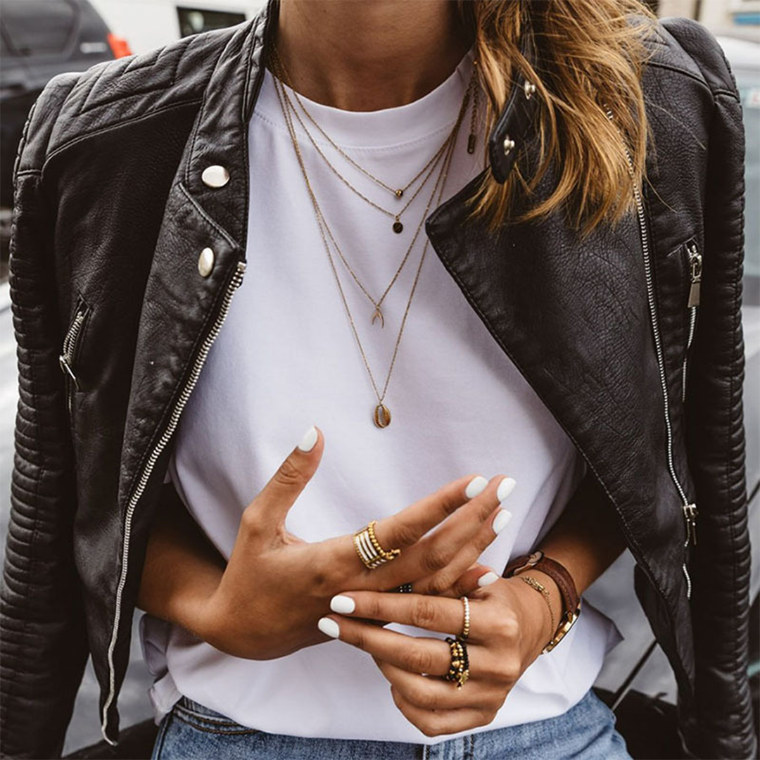 Faux Leather Biker Jacket for Edgy Everyday Style