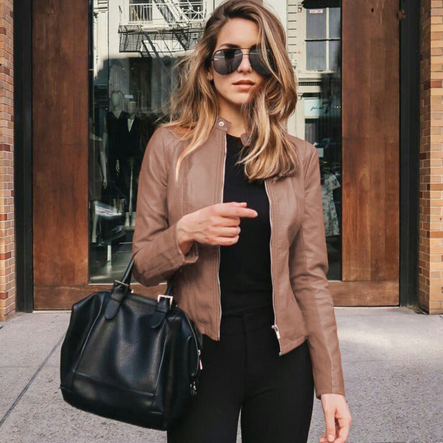 Sleek Zip Front Jacket for Modern Everyday Style