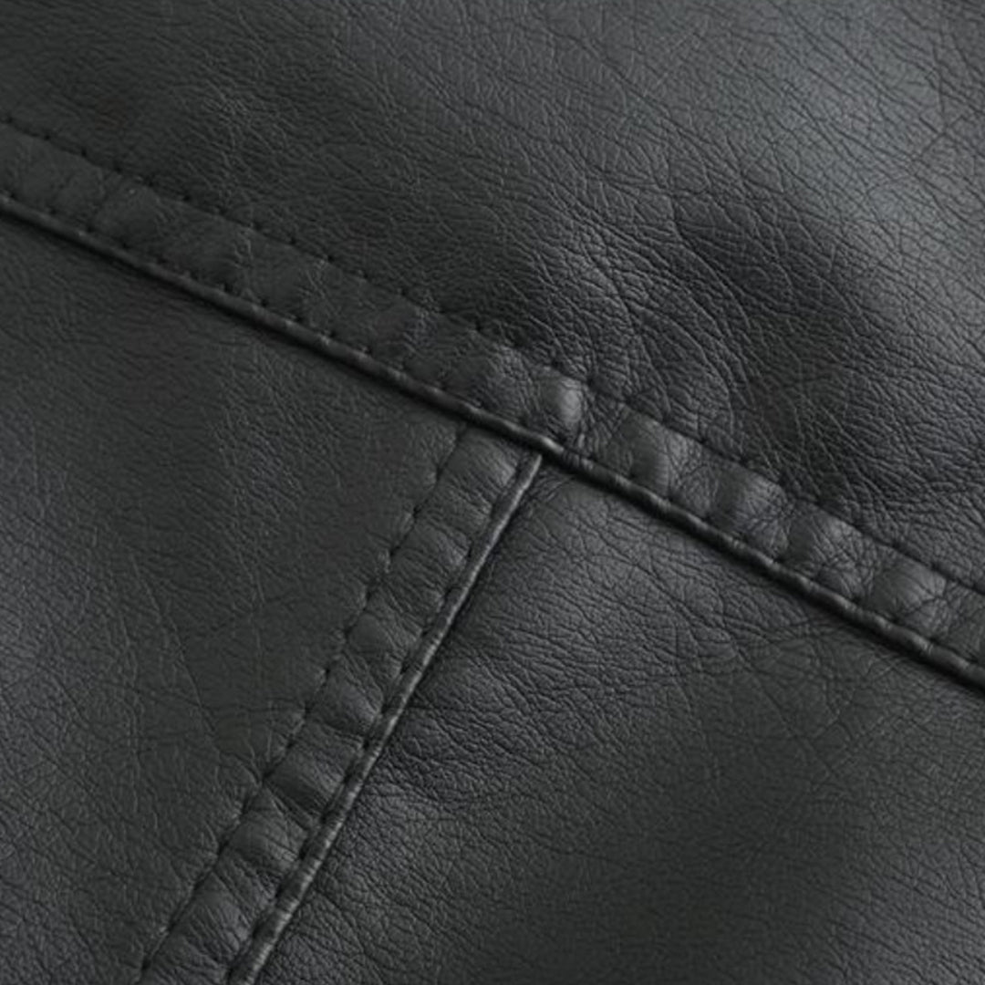 Women’s Quilted Faux Leather Moto Jacket
