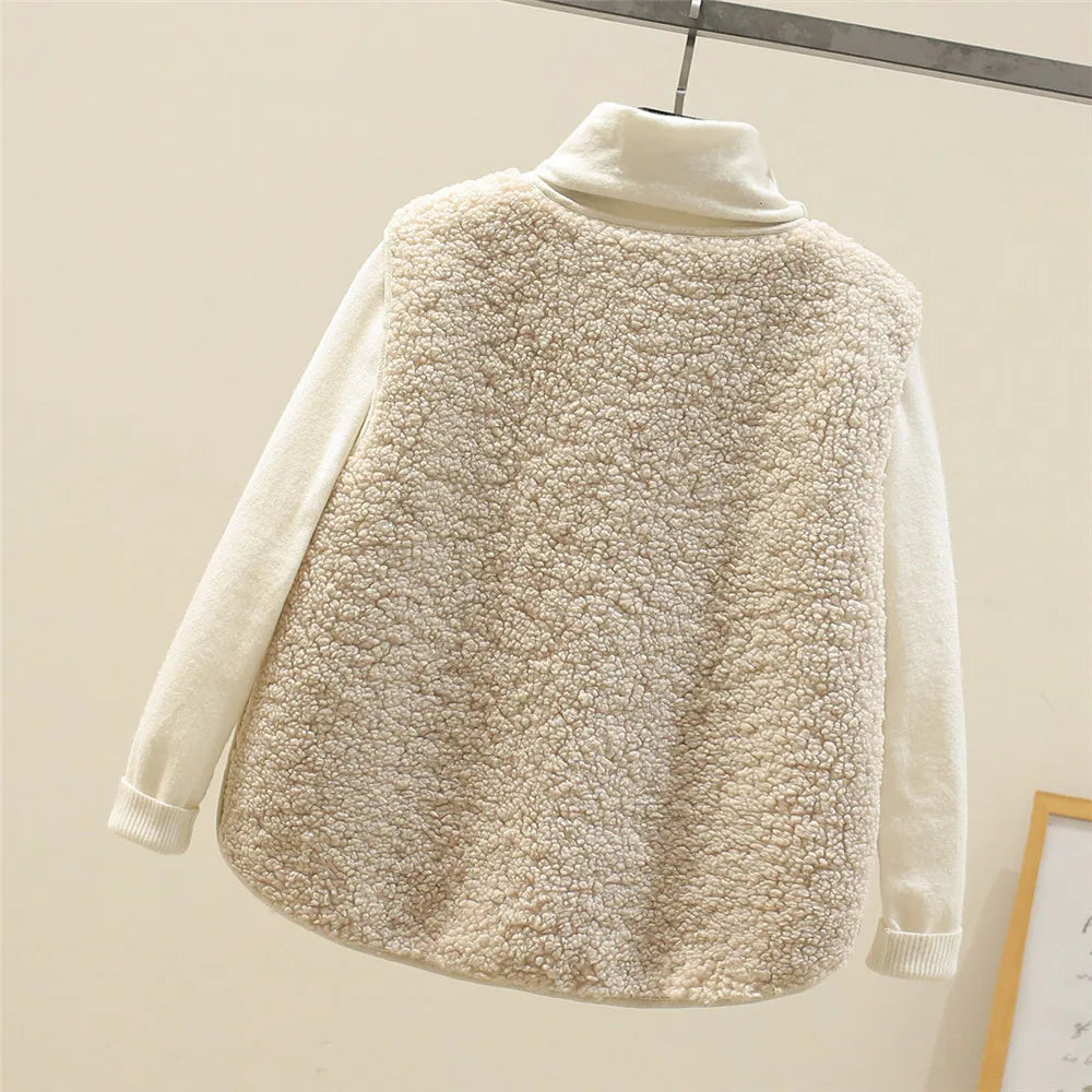 Soft Button Front Knit Vest for Cozy Everyday Layering