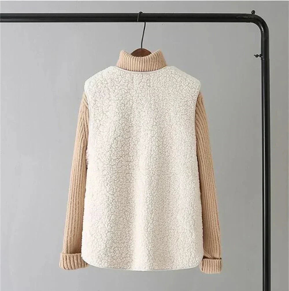 Soft Button Front Knit Vest for Cozy Everyday Layering