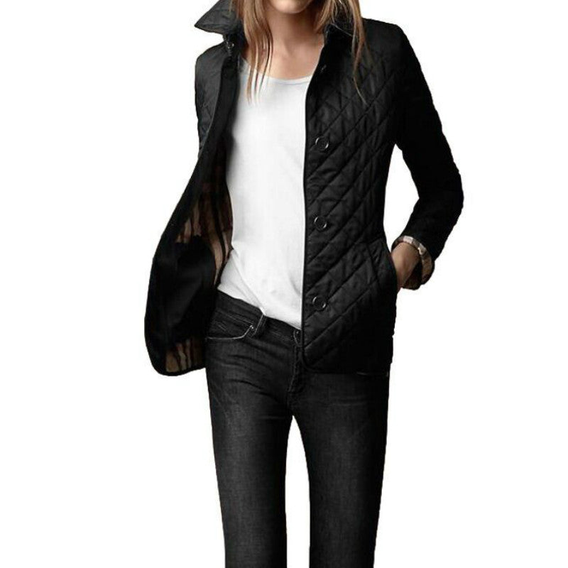 Women’s Classic Lightweight Diamond-Quilted Jacket