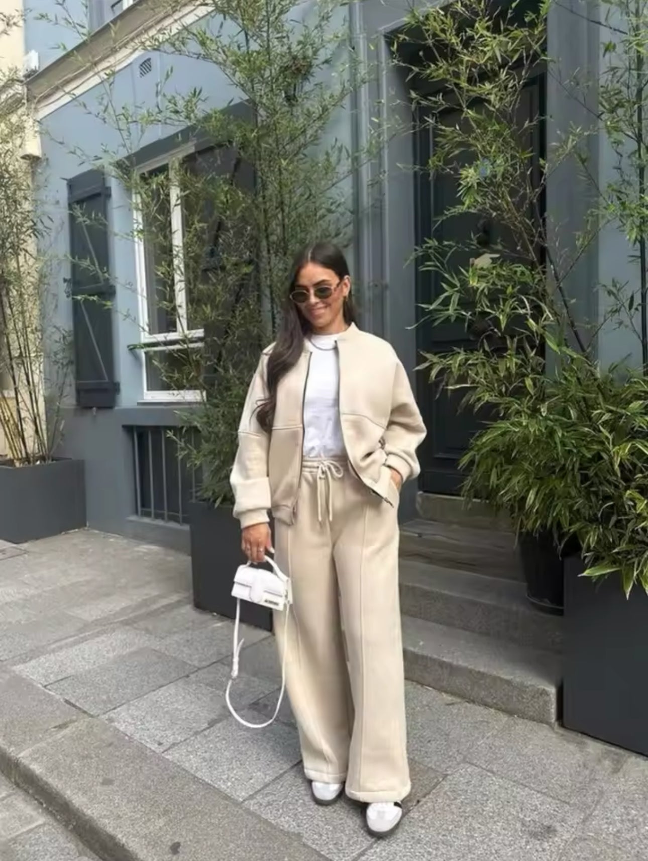 Relaxed Tailored Jacket and Pants Set