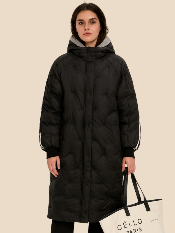 Women’s Long Hooded Puffer Coat