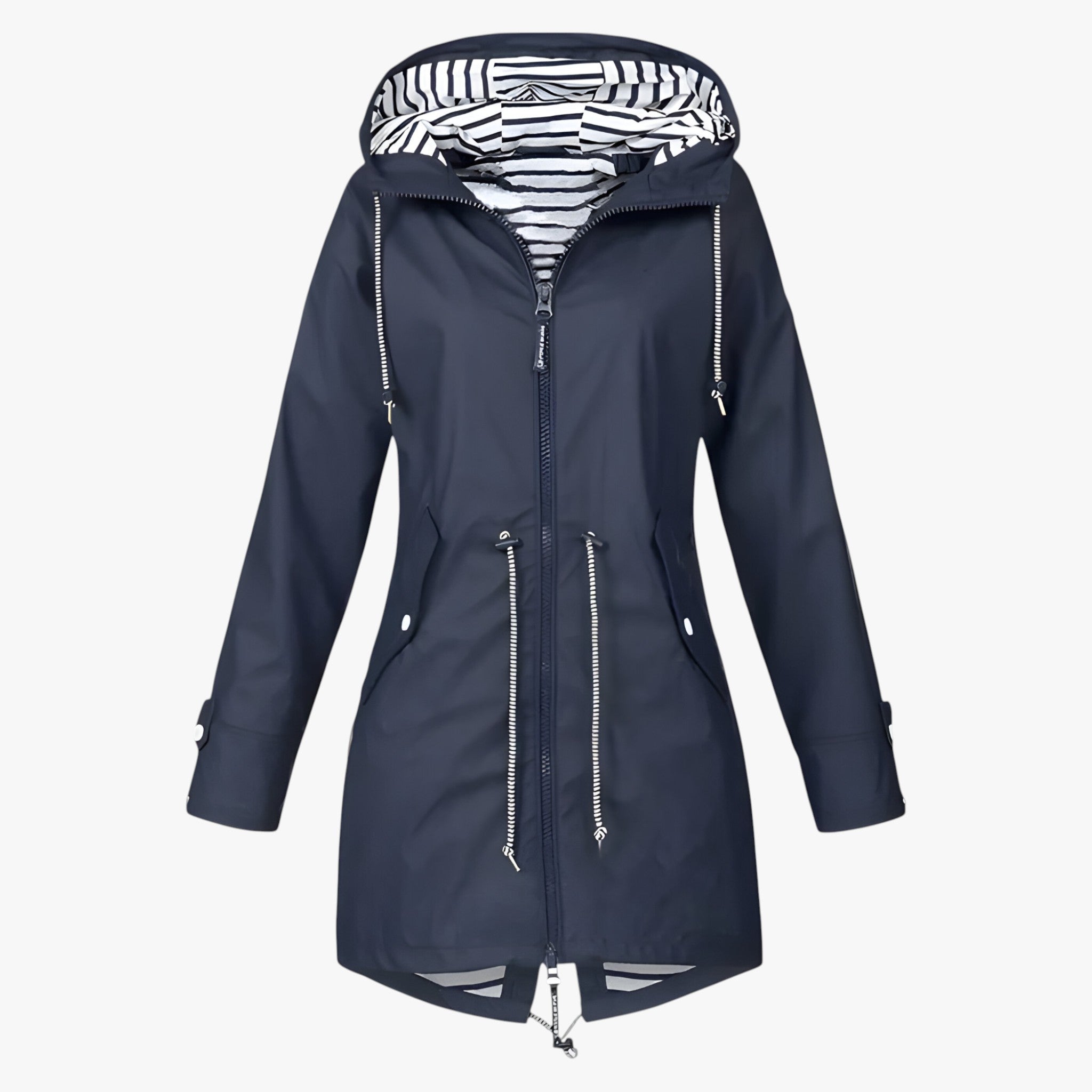 Women’s Waterproof Hooded Lightweight Rain Jacket