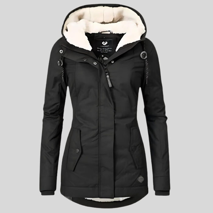 Fleece Lined Hooded Jacket for Warm Everyday Wear