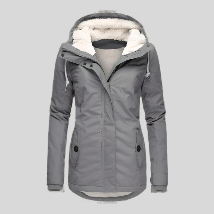 Fleece Lined Hooded Jacket for Warm Everyday Wear