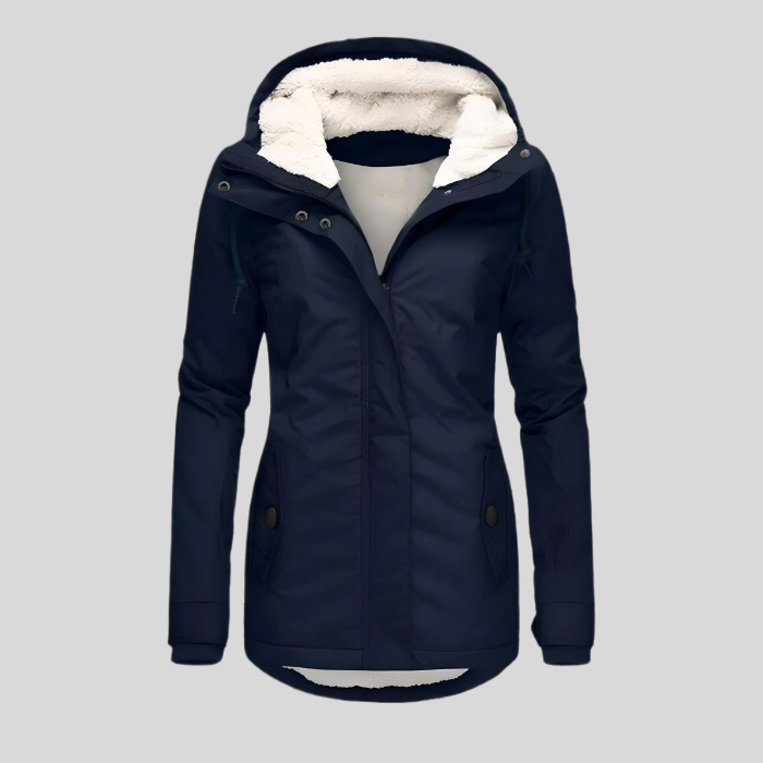 Fleece Lined Hooded Jacket for Warm Everyday Wear
