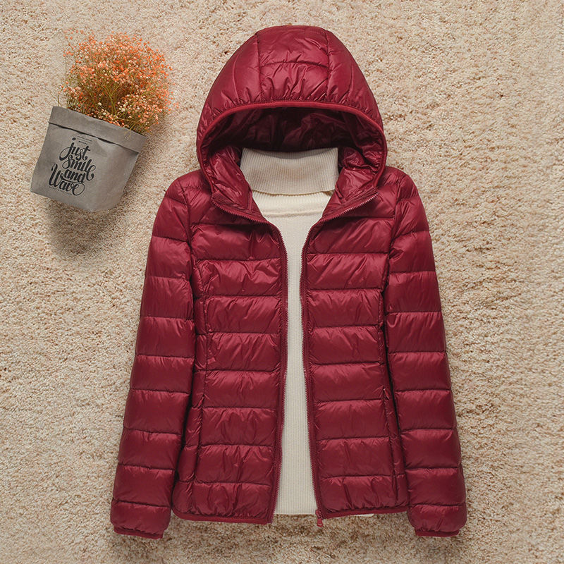 Lightweight Hooded Puffer Jacket for Warm Everyday Comfort