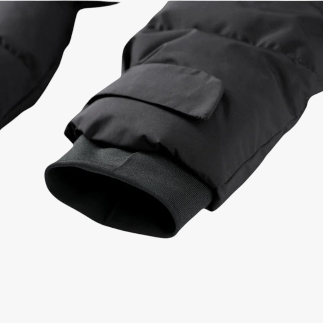 Women’s Belted High-Neck Winter Puffer Jacket