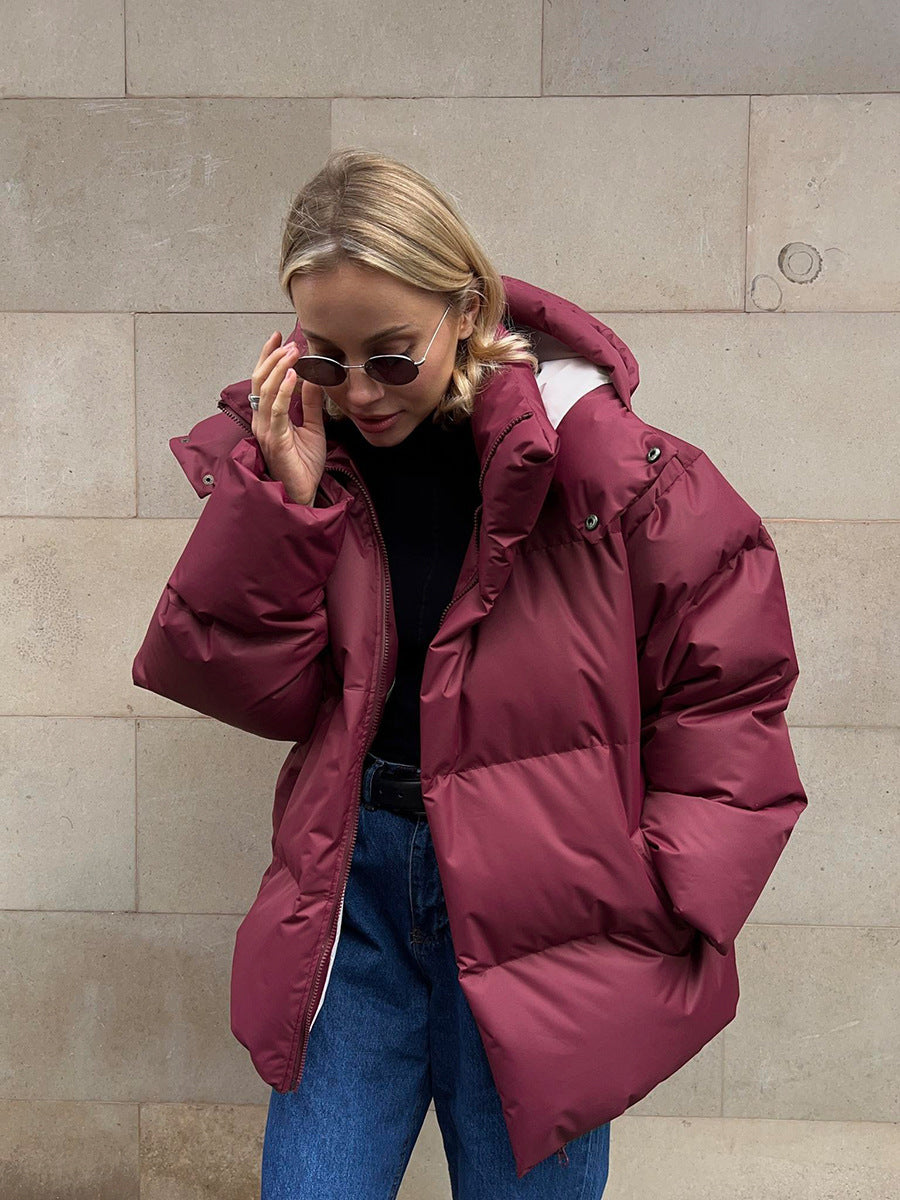 Women’s Oversized Puffer Jacket – Ultra-Warm Winter Bubble Coat