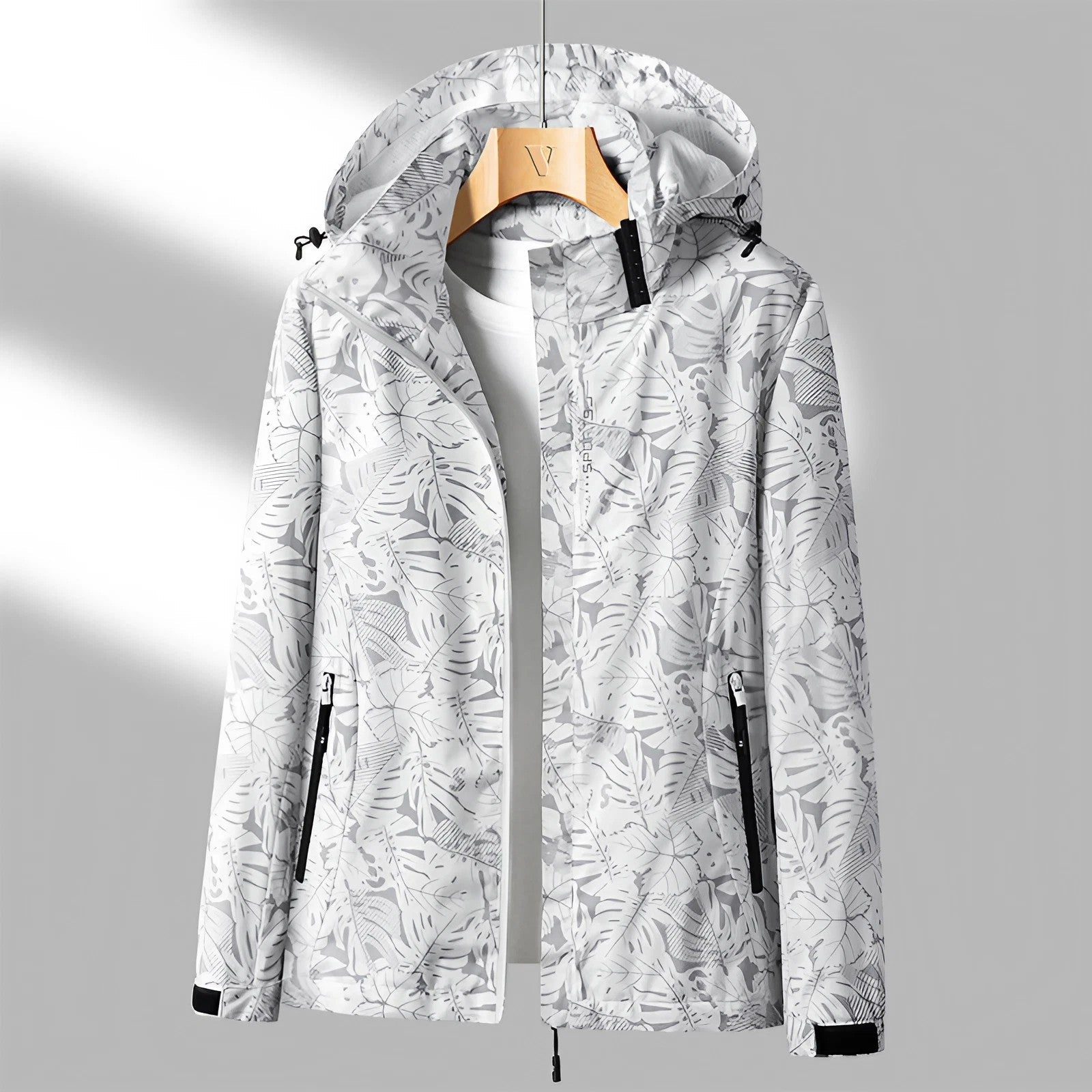 Lightweight Hooded Zip Jacket for Active Everyday Comfort