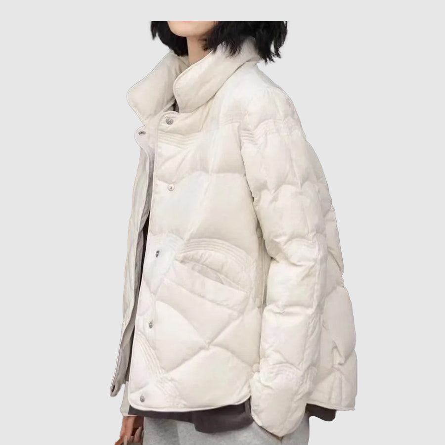 Lightweight Quilted Puffer Jacket for Cozy Everyday Comfort