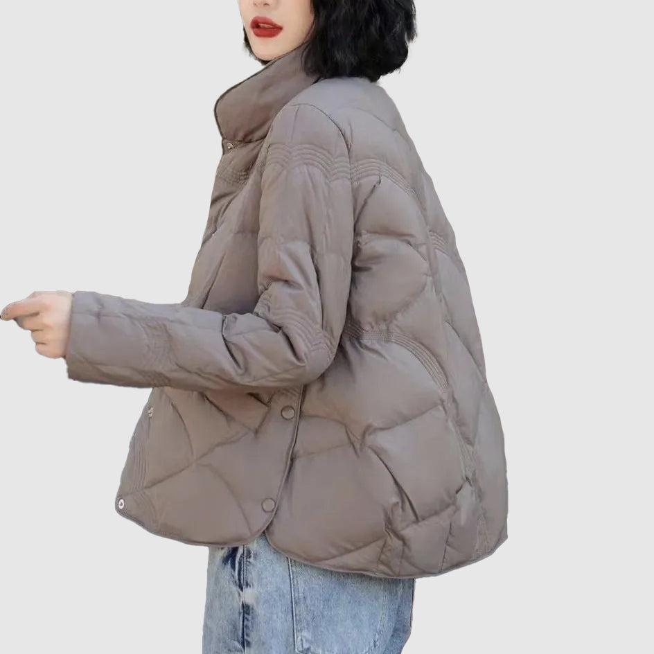 Lightweight Quilted Puffer Jacket for Cozy Everyday Comfort