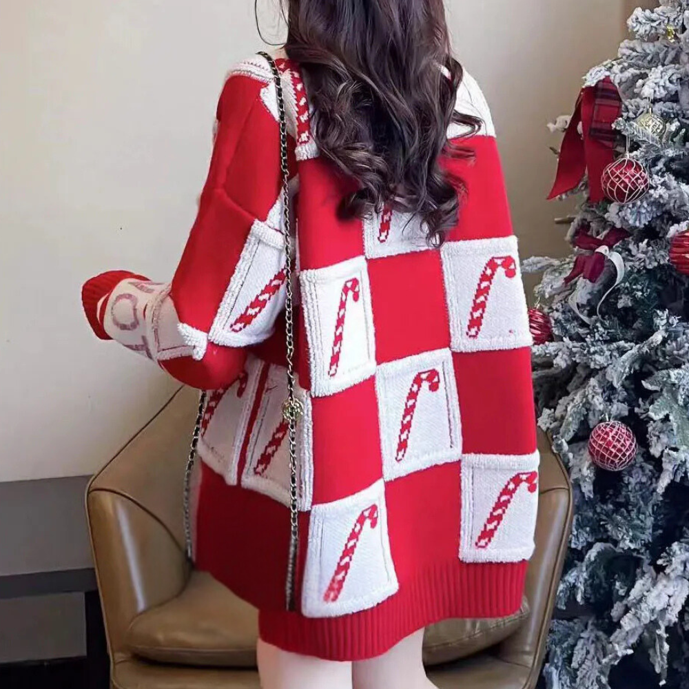 Festive Knit Sweater for Cozy Holiday Style