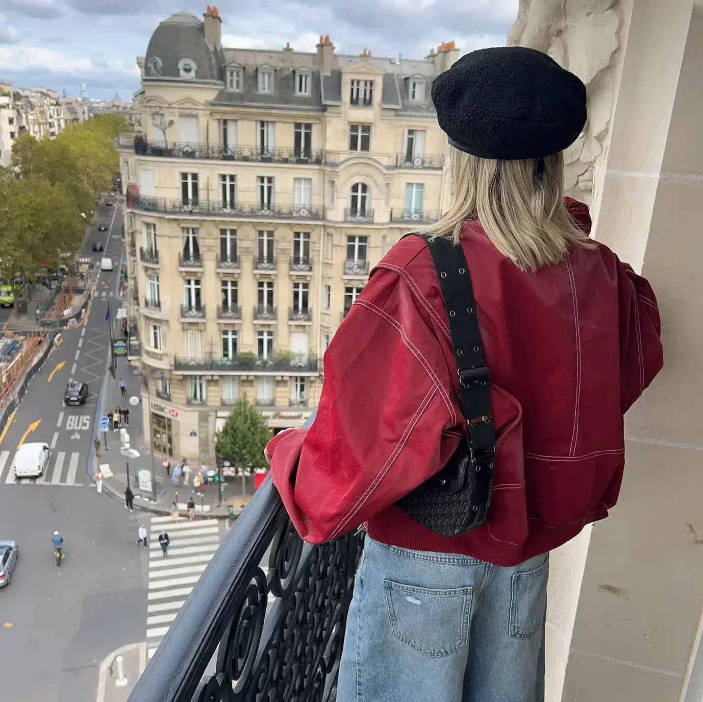 Oversized Faux Leather Bomber Jacket for Street Style Edge