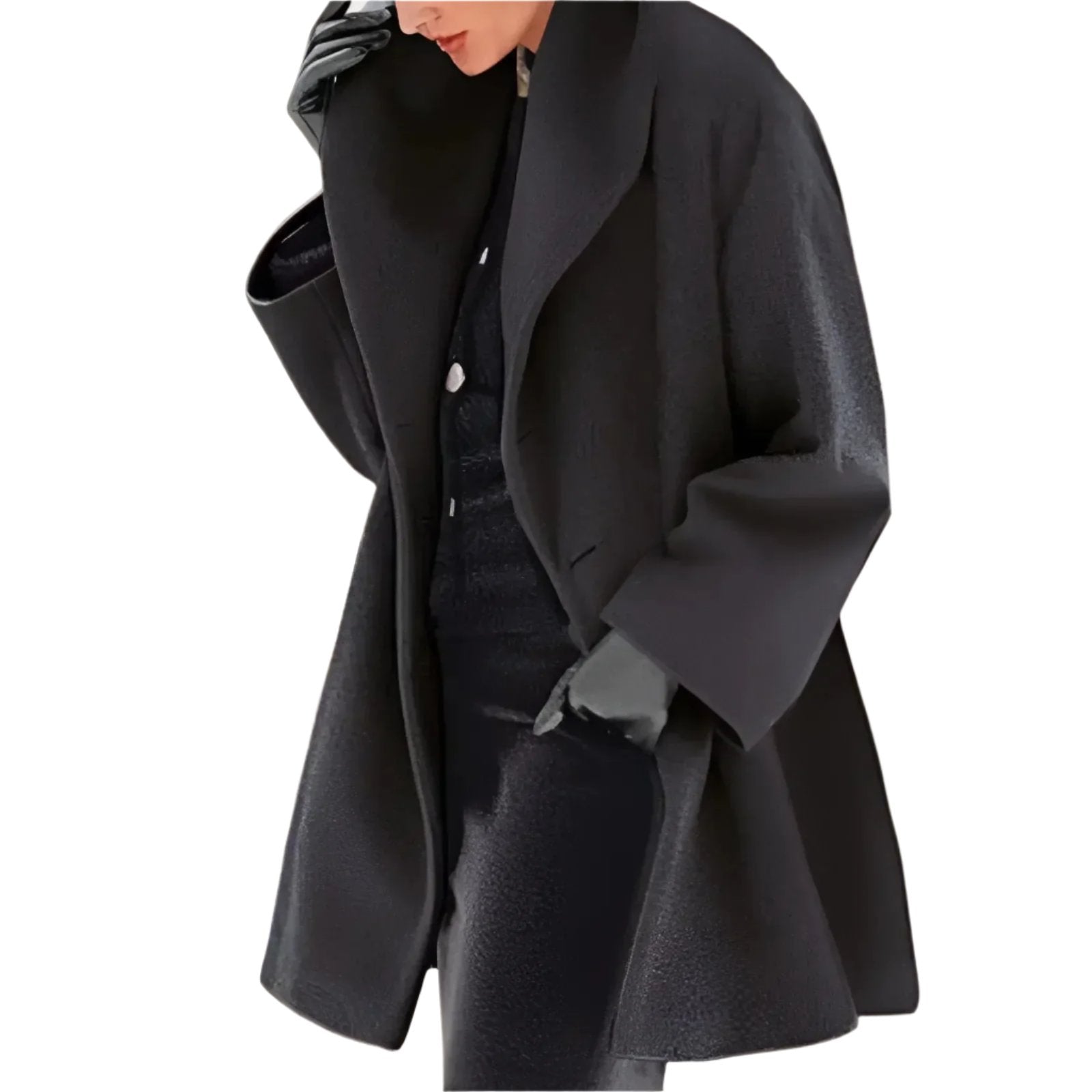 Women’s Elegant Swing Collar Winter Coat