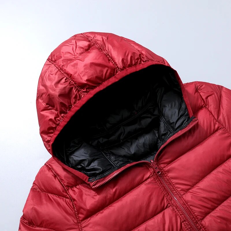 Women’s Lightweight Hooded Packable Puffer Jacket