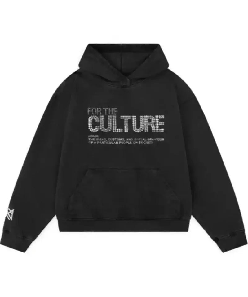 Oversized “CULTURE” Graphic Streetwear Hoodie