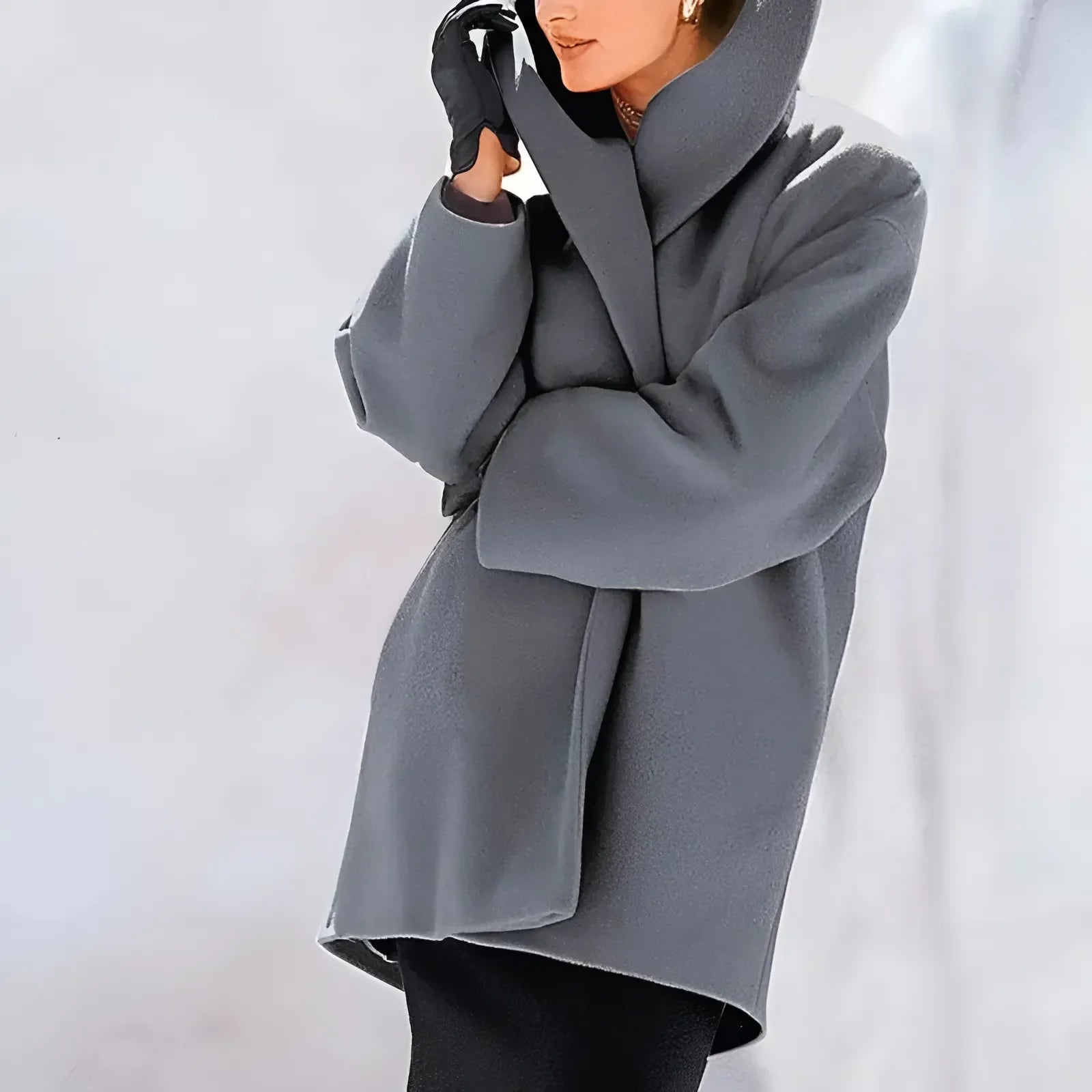 Women’s Elegant Swing Collar Winter Coat