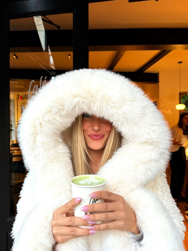 Women’s Oversized Faux Fur Hooded Coat