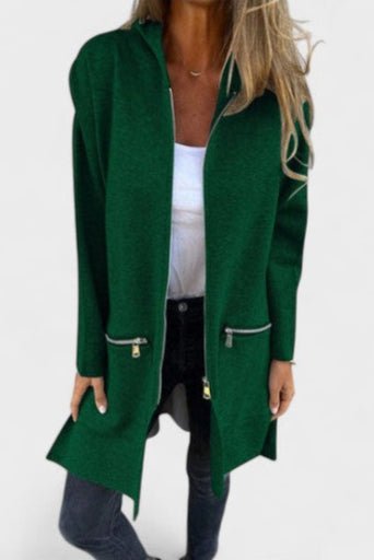 Open Front Casual Knit Blazer Jacket