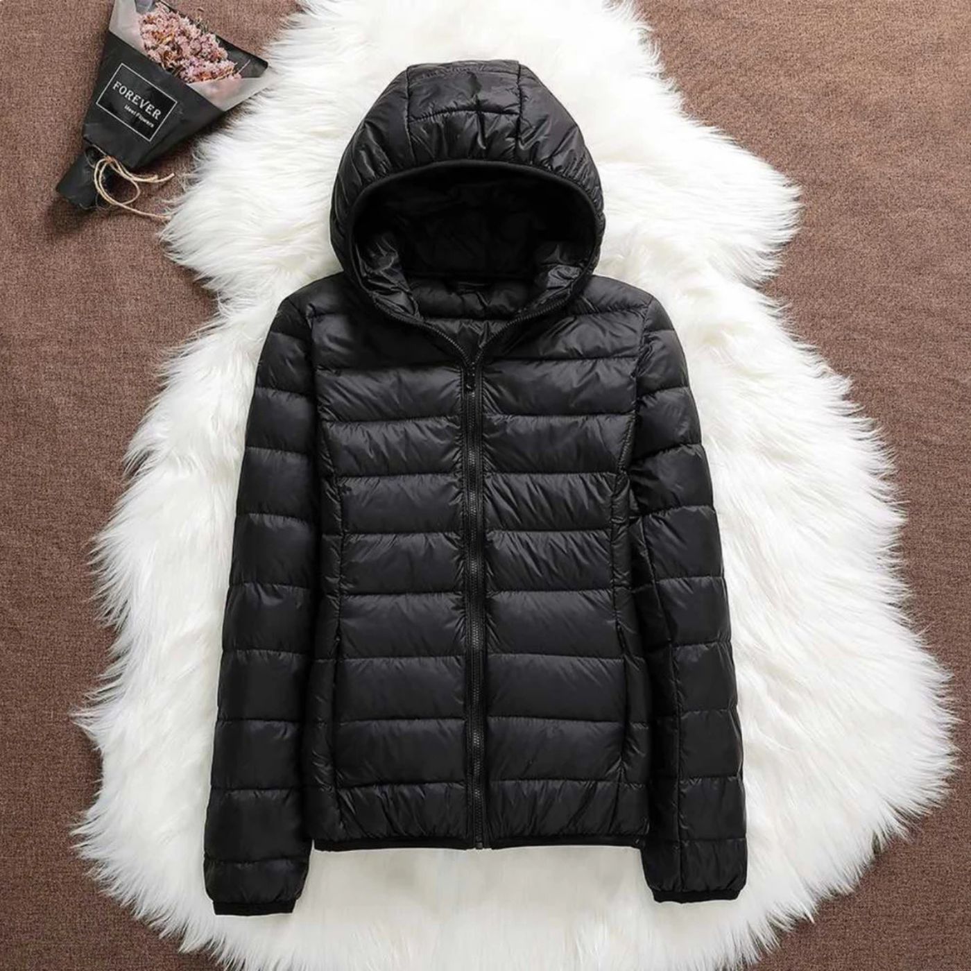 Lightweight Hooded Puffer Jacket for Everyday Warmth