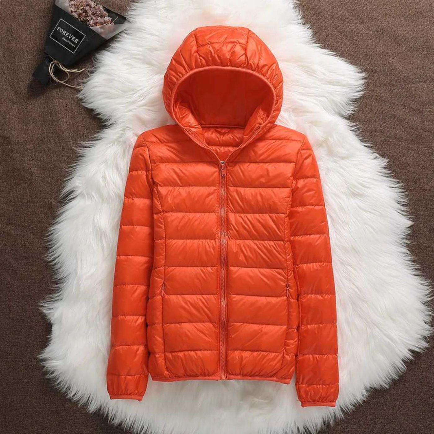 Lightweight Hooded Puffer Jacket for Everyday Warmth