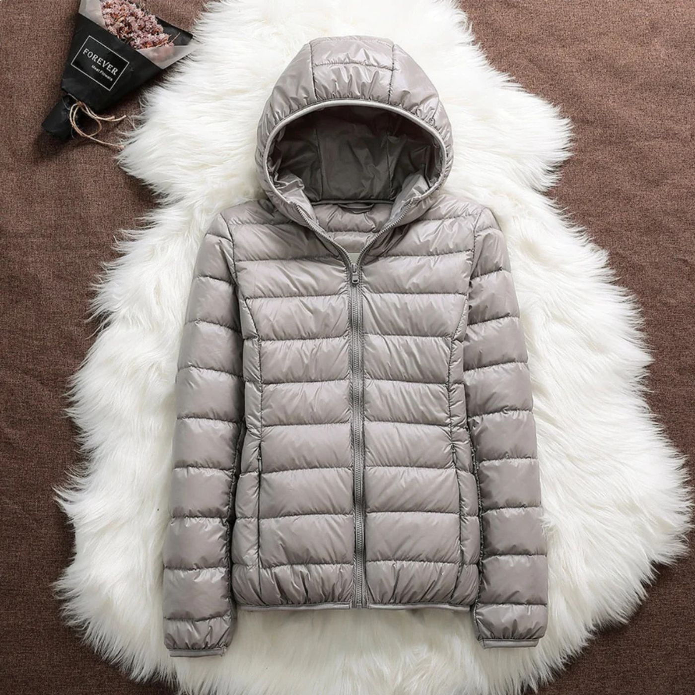 Lightweight Hooded Puffer Jacket for Everyday Warmth