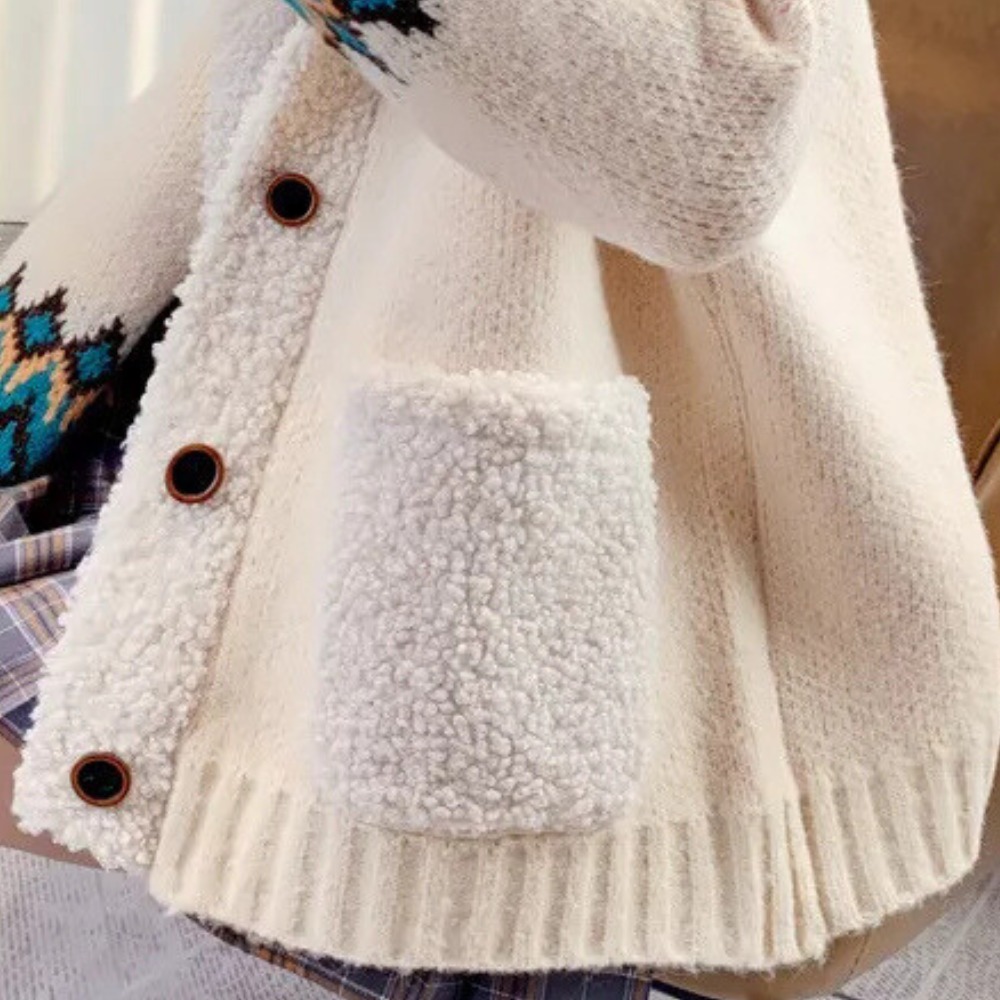 Button Front Knit Cardigan for Cozy Winter Layering