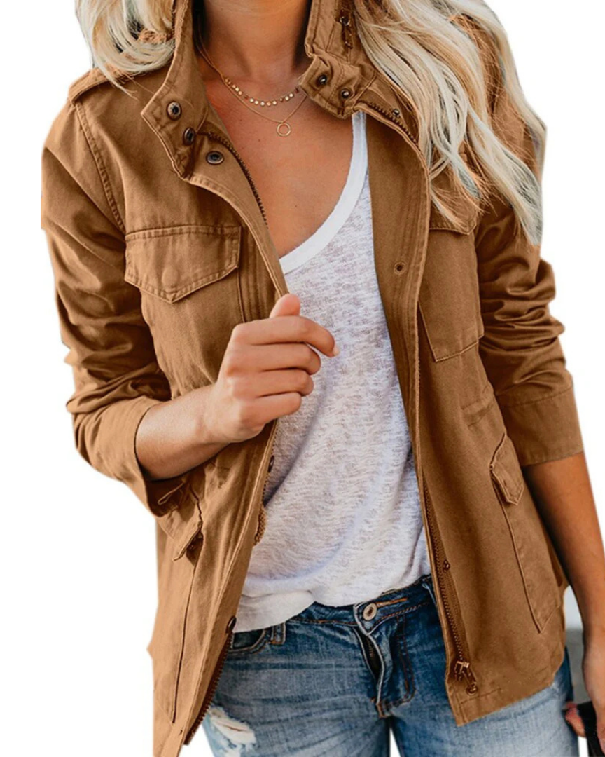 Women’s Casual Lightweight Utility Jacket