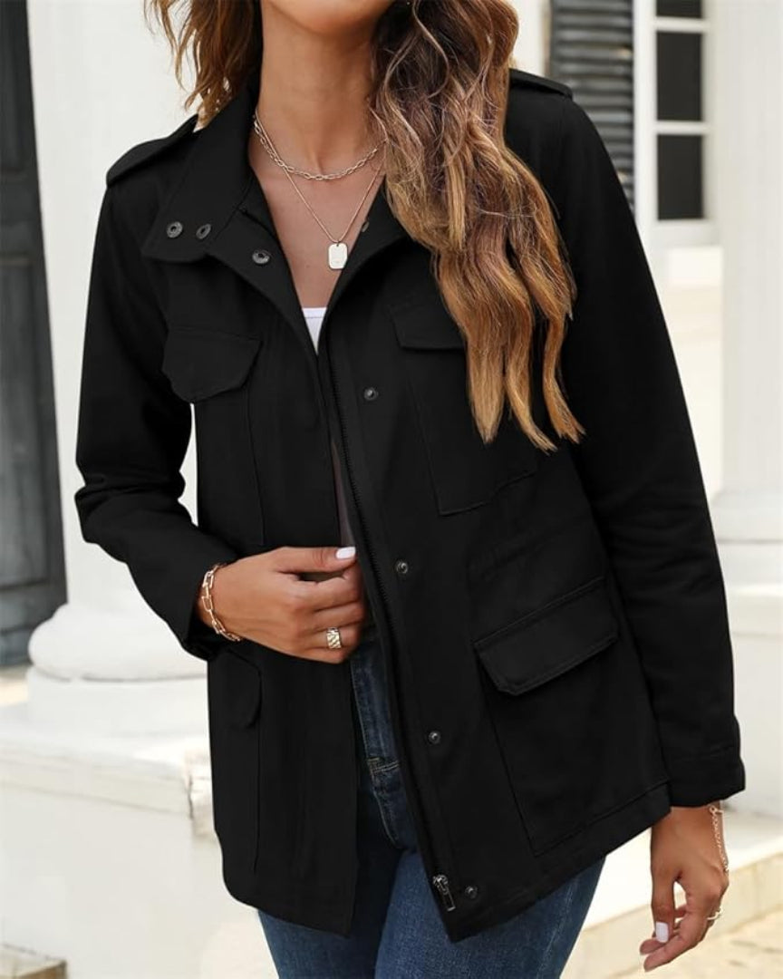 Women’s Casual Lightweight Utility Jacket