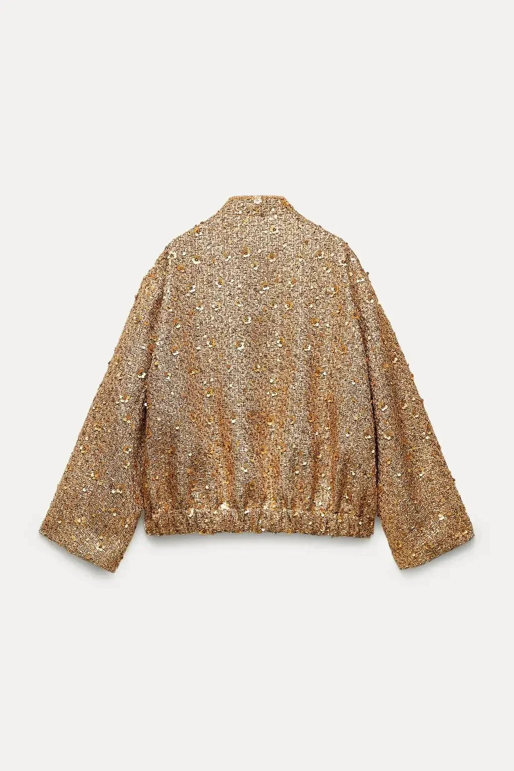Sequin Embellished Cropped Jacket for Women