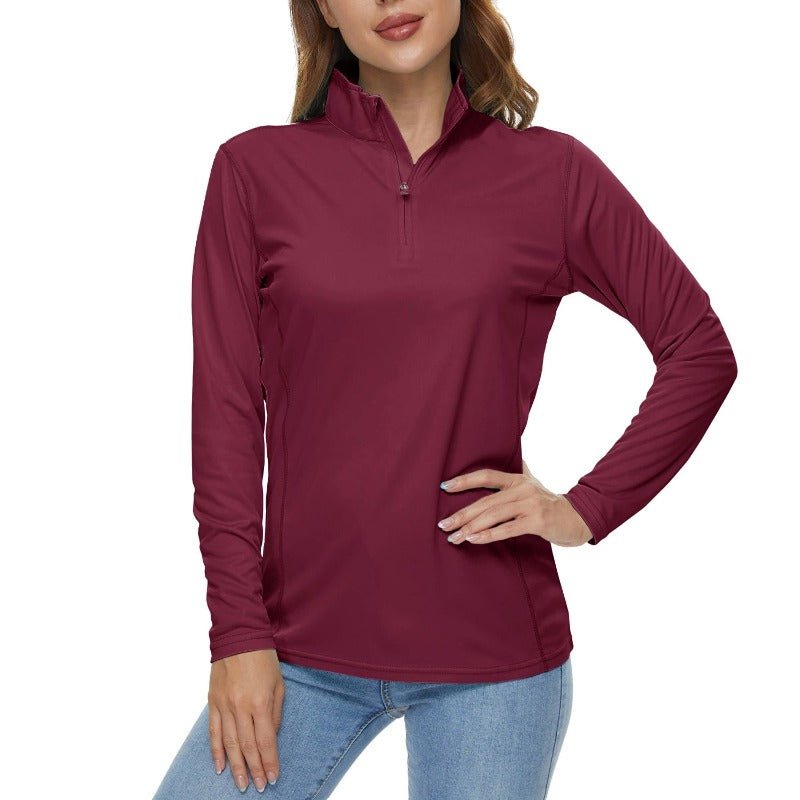 Women’s Lightweight Half-Zip Active Pullover Top