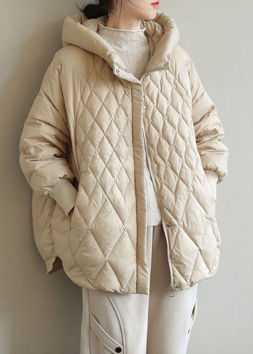Oversized Quilted Hooded Puffer Hoodie