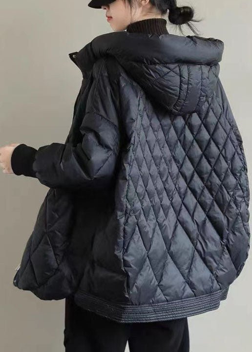Oversized Quilted Hooded Puffer Hoodie
