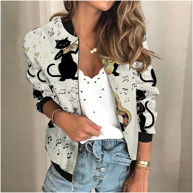 Vintage Floral Embroidered Sequin Jacket for Women