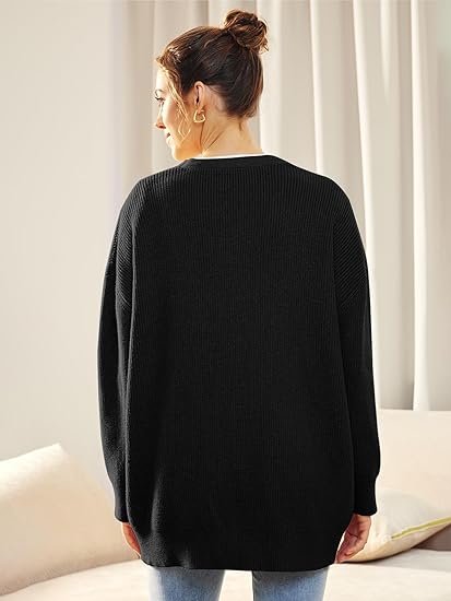 Chunky Knit Button-Front Cozy Cardigan