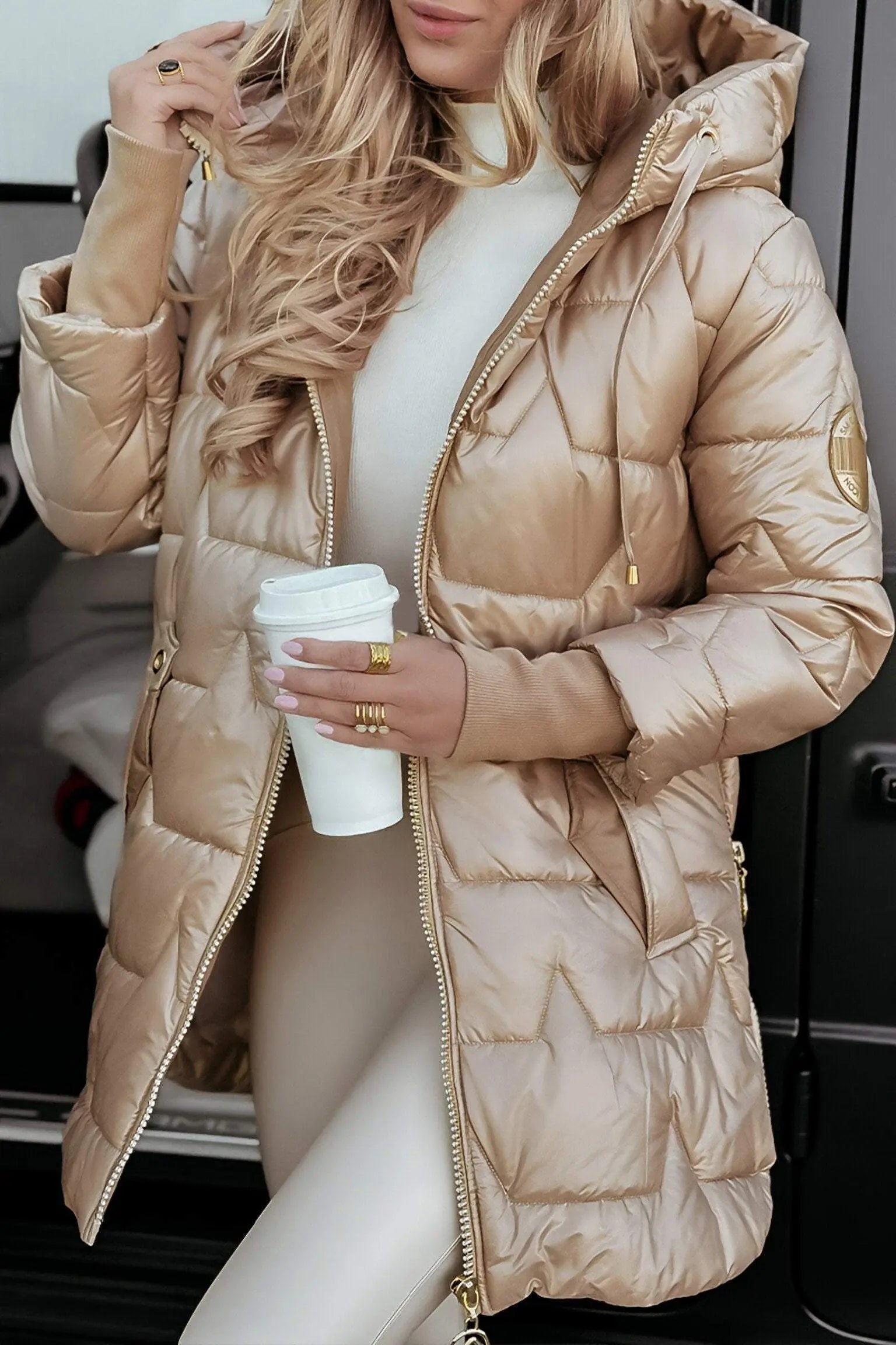 Lightweight Hooded Puffer Jacket for Cozy Everyday Warmth