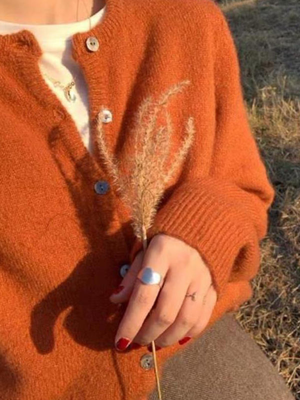 Soft Classic Button Knit Cardigan for Everyday Style