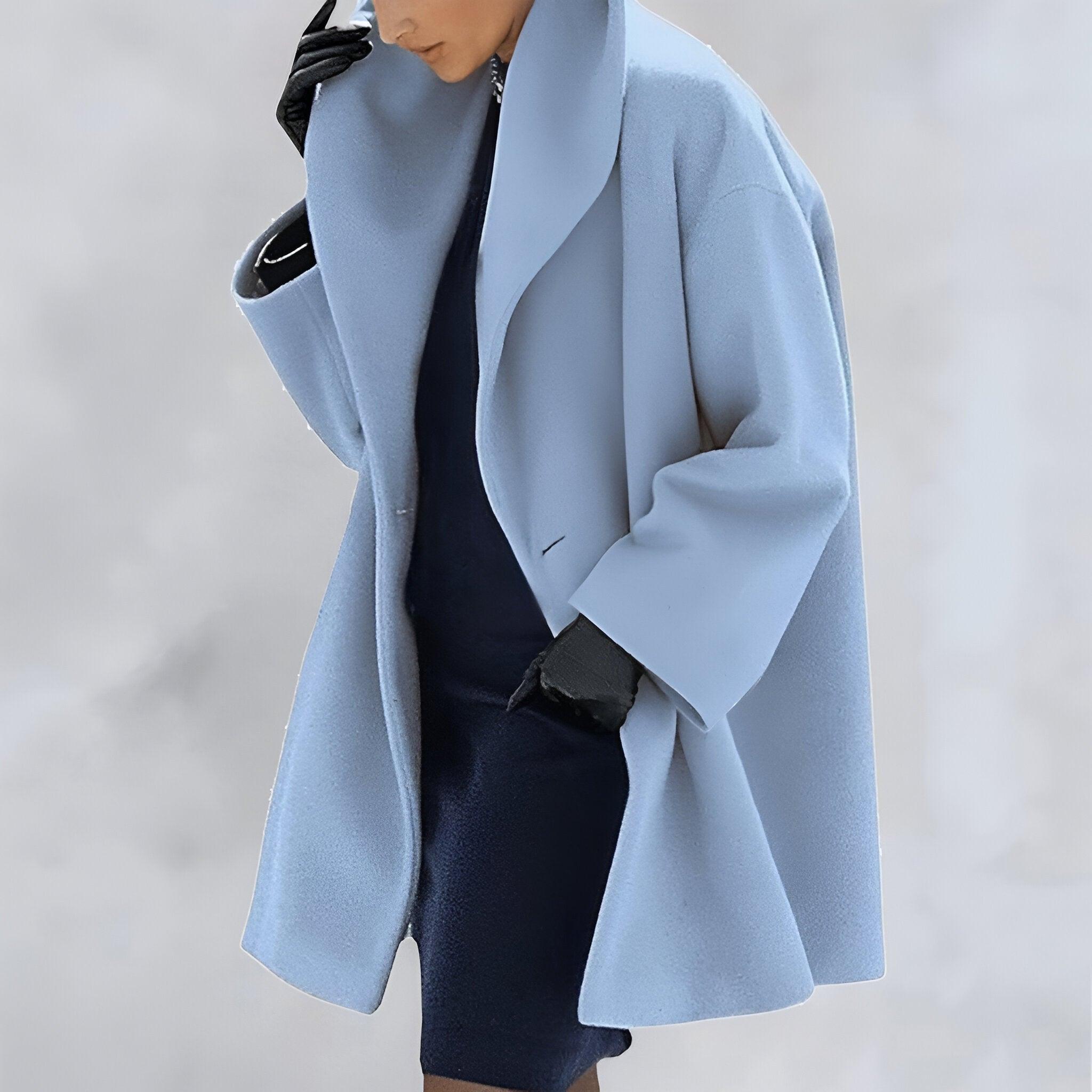 Women’s Elegant A-Line Swing Winter Coat