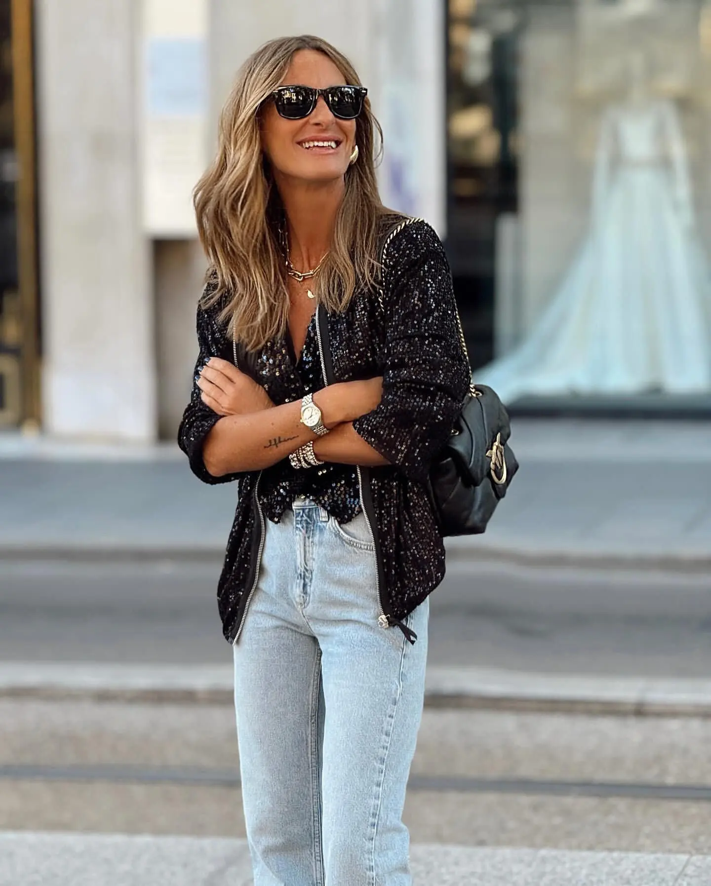 Women’s Textured Open-Front Knit Cardigan Jacket