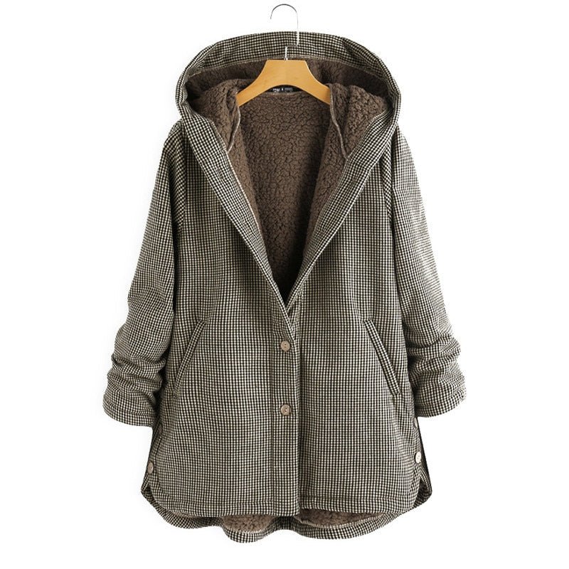 Hooded Button Front Knit Jacket for Cozy Everyday Comfort