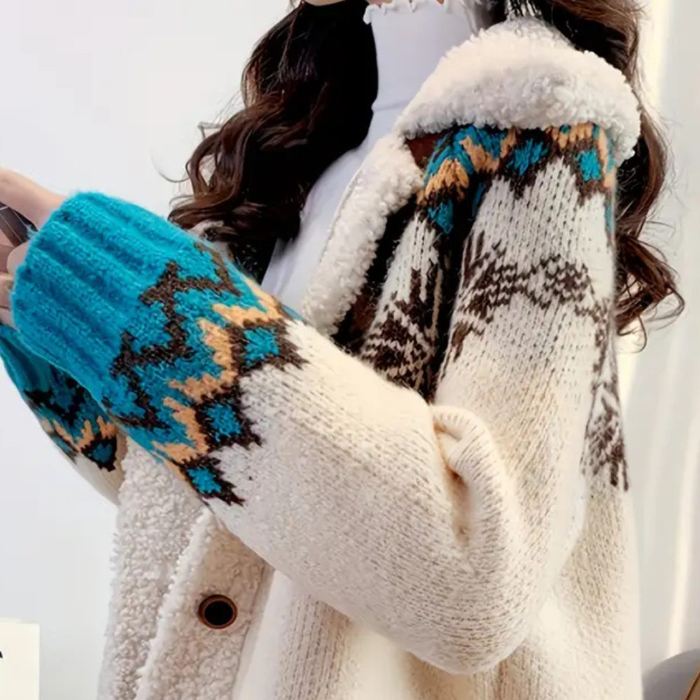 Button Front Knit Cardigan for Cozy Winter Layering